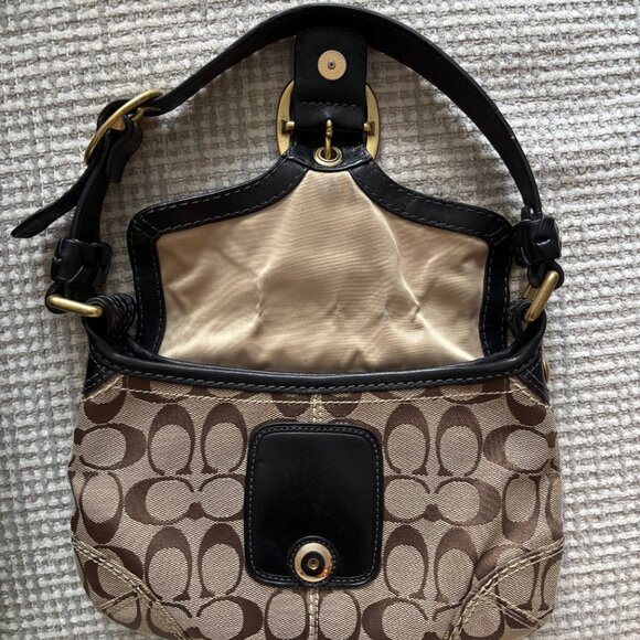 Coach Bleecker Signature Buckle Flag Mini Shoulder Bag - Picture 6 of 7